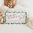 That's Amore Italian Recipe for the Bride Request