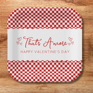 That's Amore! Italian Themed Valentine's Day Party Paper Plate