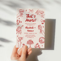 That's Amore! Red Italian Engagement