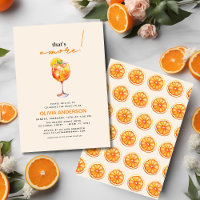 That's Amore Watercolor Spritz Bridal Shower