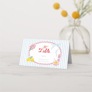 That's amore whilsical italian bridal shower  place card
