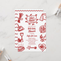 That's Amore Whimsical Pasta Bridal Shower