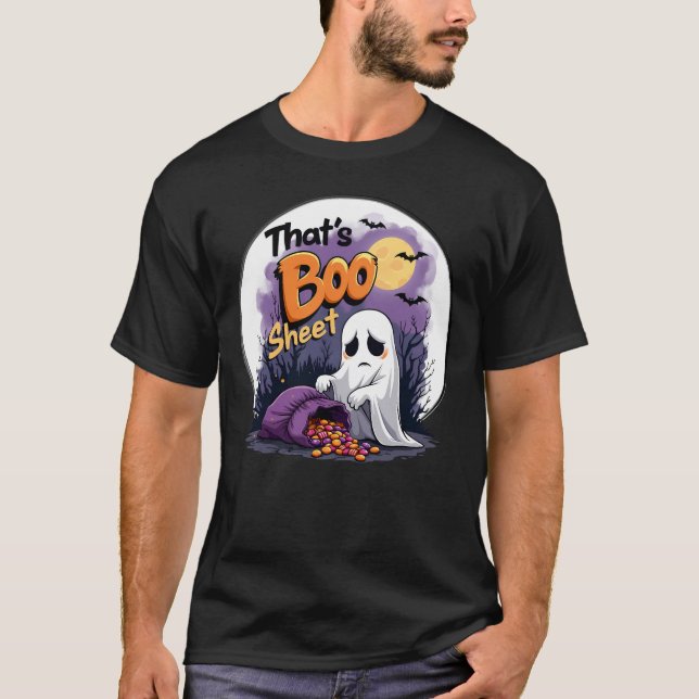 That's Boo Sheet Halloween Ghost T-Shirt (Front)