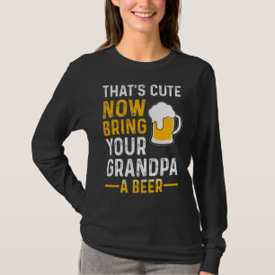 That's Cute Get Your Grandpa A Beer Microbrew Hops T-Shirt