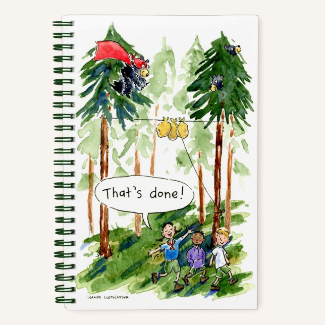 "That's Done!" Philmont Women Ranger Notebook (Front)