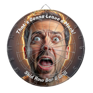 That's Gonna Leave A Mark Funny Dartboard