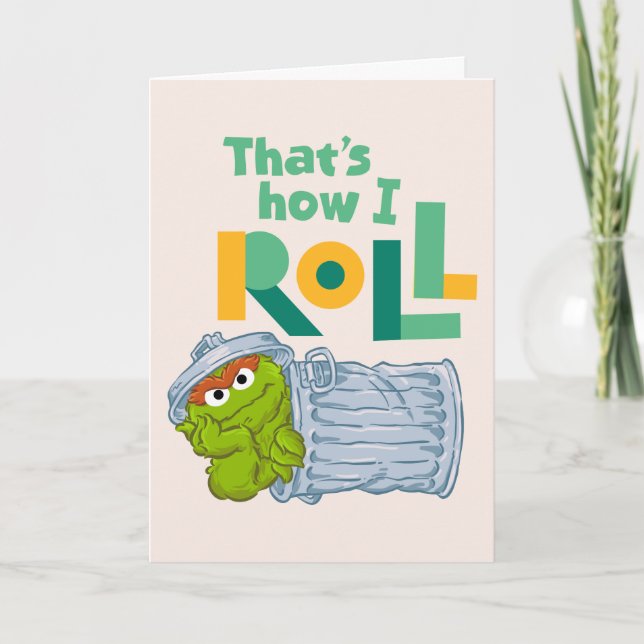 That's How I Roll Card (Front)