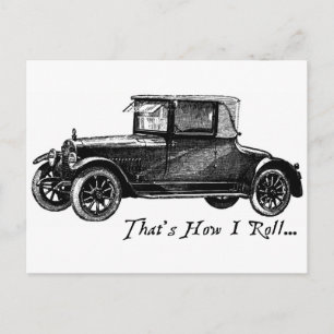 That's How I Roll Postcard