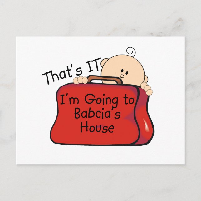 That's it Babcia Postcard (Front)