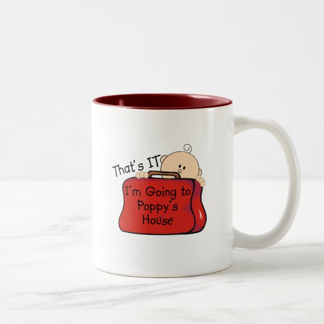 That's it Poppy Two-Tone Coffee Mug (Right)