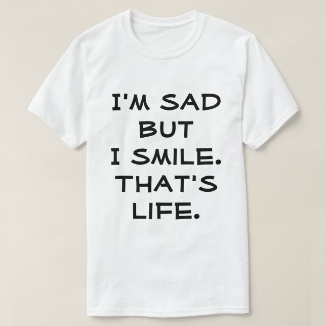 That's Life Men's Basic T-Shirt (Design Front)