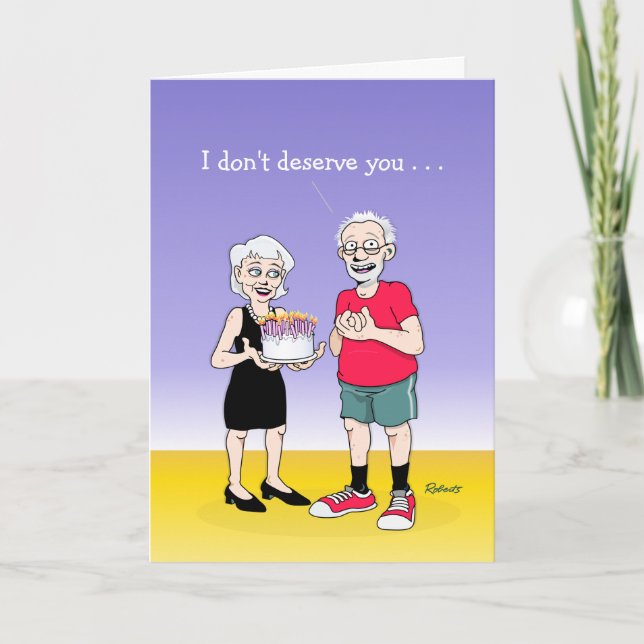 "That's Life" Wedding Anniversary Card (Front)