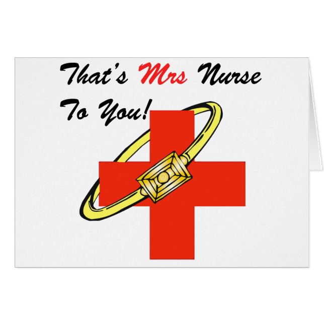 That's MRS. Nurse To You (Front Horizontal)