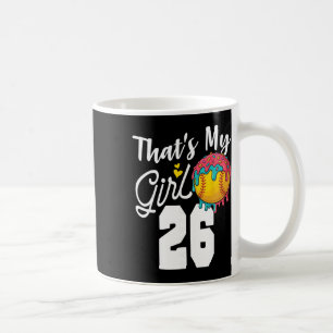 That's My Boy Softll 26 Number Mom Dad Number #26 Coffee Mug