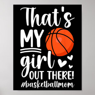 That's My Girl Sketll Mom Of A Sketll Player Mama Poster
