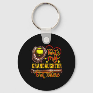That's My Granddaughter Out There Softll Grandma Key Ring