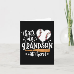 That's My Grandson Out There Baseball 1 Card