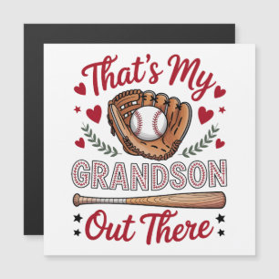 That's My Grandson Out There Baseball Grandma 