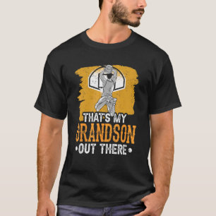 That's My Grandson Out There Basketball Sports Ath T-Shirt