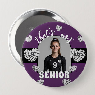 That's my Senior Volleyball Player button