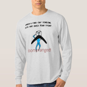 'That's My Story' Basic Long Sleeve Boomeranged T-Shirt