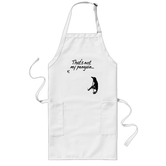 That's not my penguin long apron (Front)