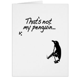 That's not my penguin Vertical Card