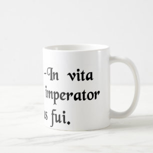 That's nothing--in a previous life I was a Roman.. Coffee Mug