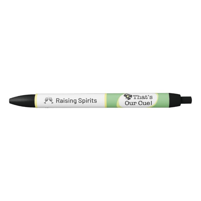 That's Our Cue Black Ink Pen (Front)