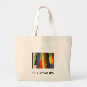 THAT'S SEW GEE'S BEND LARGE TOTE BAG