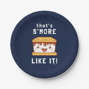That's S'more Like It Paper Plate
