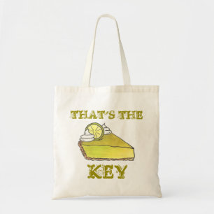 That's the Key Florida Key Lime Pie Foodie Slice Tote Bag