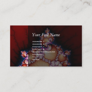 Thats The Point - Fractal Art Business Card