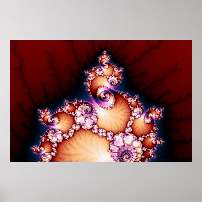 Thats The Point - Fractal Art Poster (Front)
