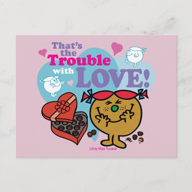 That's the Trouble with Love! Postcard (Front)