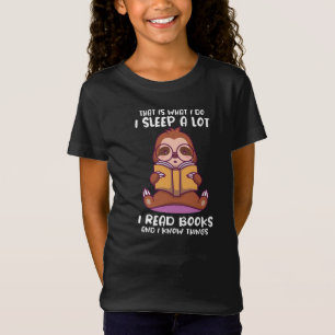 That's What I Do I Sleep I Read Books  T-Shirt