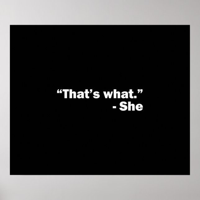Thats what she said poster (Front)