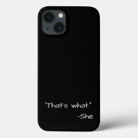 That's what she said quote funny