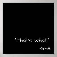 That's what she said quote funny