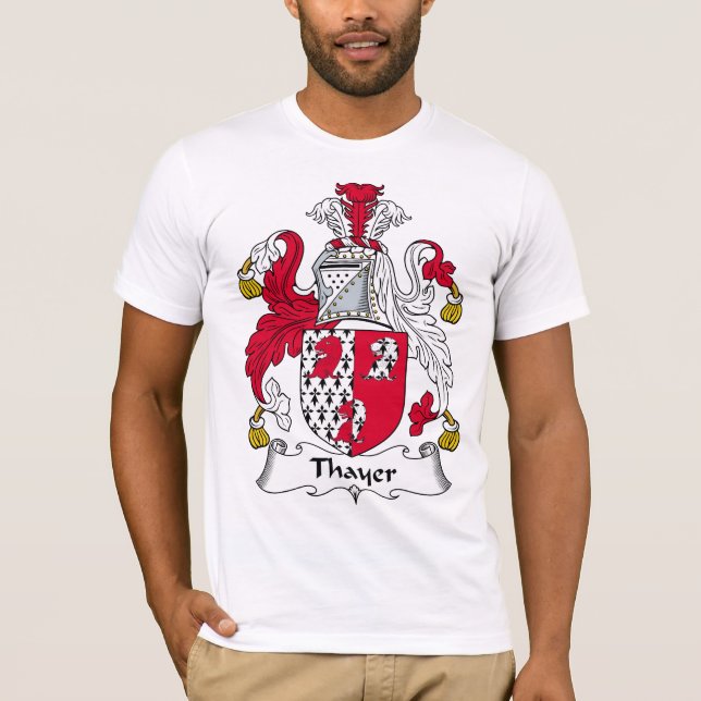Thayer Family Crest T-Shirt (Front)