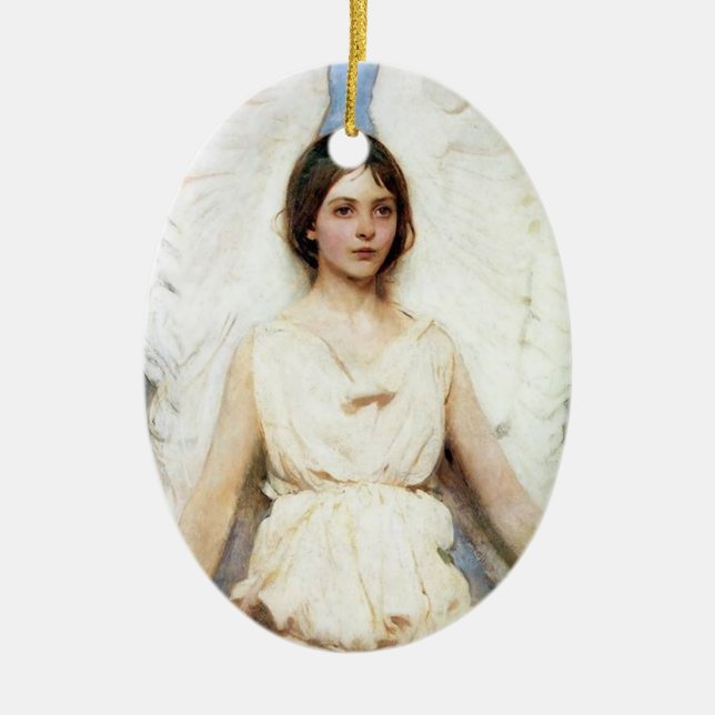 Thayer’s Angel Ceramic Tree Decoration (Front)