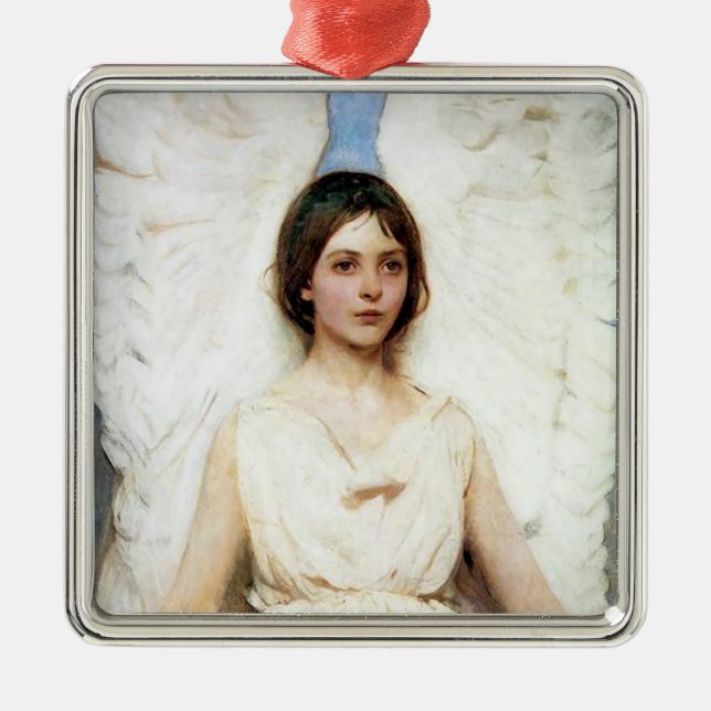 Thayer’s Angel Metal Tree Decoration (Front)
