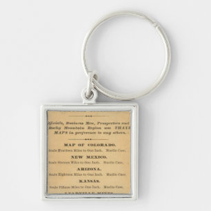 Thayer's map of Colorado Key Ring