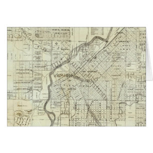 Thayer's Map of Denver Colorado
