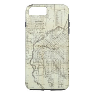Thayer's Map of Denver Colorado Case-Mate iPhone Case