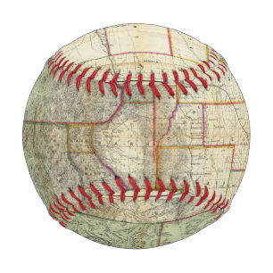 Thayer's New Map Of The State of Colorado Baseball