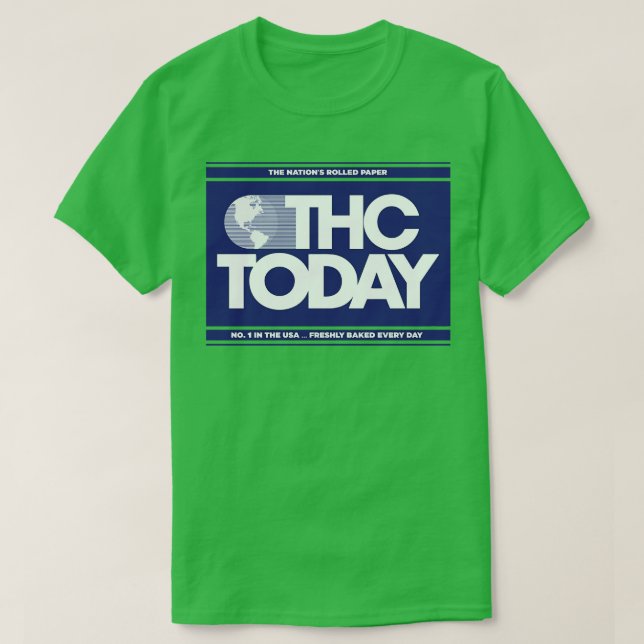 THC TODAY T-Shirt (Design Front)