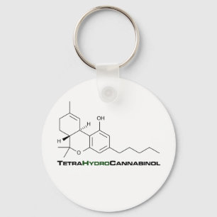 THC Weed Key Ring
