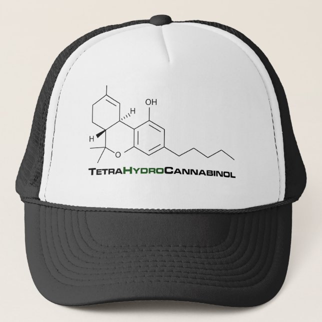 THC Weed Trucker Hat (Front)