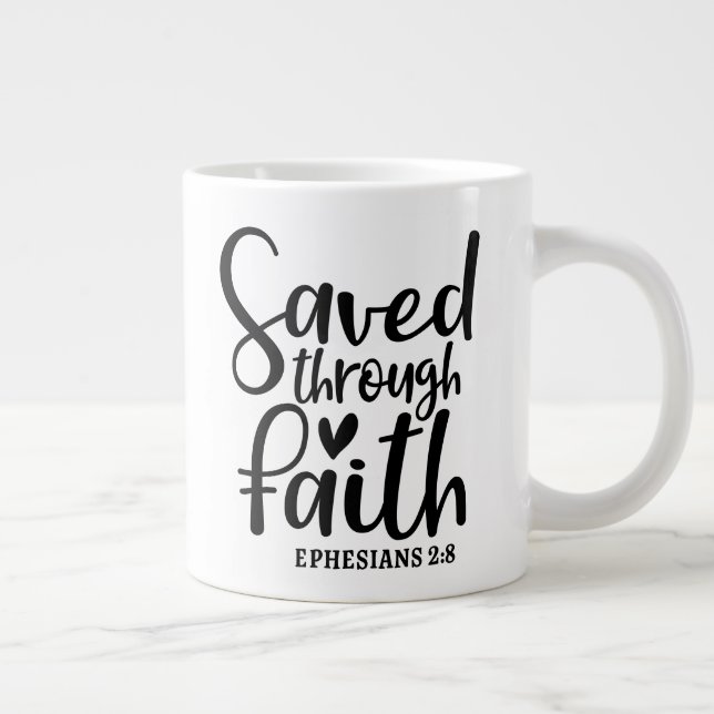 The 10 Commandments  Jumbo Mug (Right)